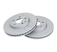 2x Disque de frein A.B.S. 18525 convient pour OPEL VAUXHALL CHEVROLET