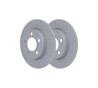 Disque de frein ATE 24.0109-0133.1 arrière, plein, 1 pièce