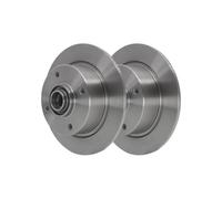 2x Disque de frein ATE 24.0110-0142.1 convient pour VAG