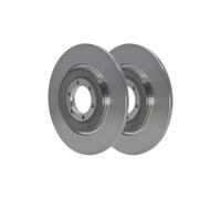 2x Disque de frein ATE 24.0110-0166.1 convient pour ALFA ROMEO FIAT