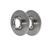 2x Disque de frein ATE 24.0110-0235.1 convient pour DAIHATSU