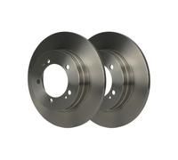 2x Disque de frein ATE 24.0110-0243.1 convient pour MITSUBISHI