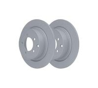 2x Disque de frein ATE 24.0110-0360.1 convient pour CITROËN MITSUBISHI