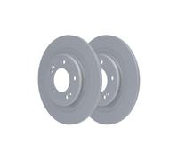 Disque de frein ATE 24.0110-0383.1 arrière, plein, à haute teneur en carbone, 1 pièce