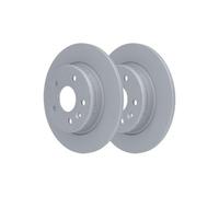 2x Disque de frein ATE 24.0110-0404.1 convient pour OPEL VAUXHALL