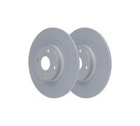 2x Disque de frein ATE 24.0110-0407.1 convient pour MAZDA
