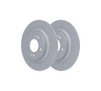 2x Disque de frein ATE 24.0110-0411.1 convient pour HYUNDAI KIA