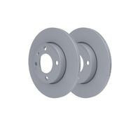 Disque de frein ATE 24.0112-0106.1 avant, plein, 1 pièce