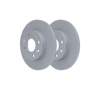 2x Disque de frein ATE 24.0112-0116.1 convient pour RENAULT DACIA