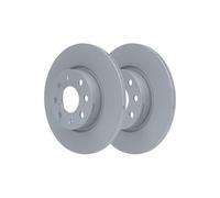 2x Disque de frein ATE 24.0112-0184.1 convient pour FIAT OPEL VAUXHALL
