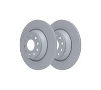 Disque de frein ATE 24.0112-0210.1 arrière, plein, 1 pièce