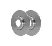 2x Disque de frein ATE 24.0113-0122.1 convient pour FORD HYUNDAI