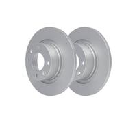 ATE Disque de frein 24.0114-0112.1 arrière plein 1 pièce