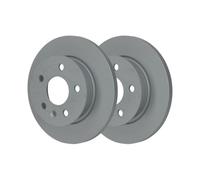 2x Disque de frein ATE 24.0116-0109.1 convient pour VAG