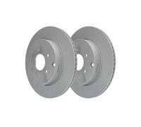 2x Disque de frein ATE 24.0118-0158.1 convient pour MAZDA