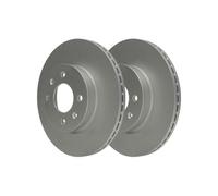 2x Disque de frein ATE 24.0119-0116.1 convient pour HYUNDAI