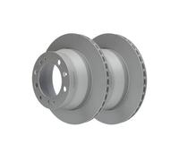 2x Disque de frein ATE 24.0120-0104.1 convient pour PORSCHE