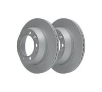 2x Disque de frein ATE 24.0120-0112.1 convient pour PORSCHE