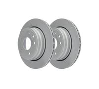 2x Disque de frein ATE 24.0120-0188.1 convient pour JAGUAR