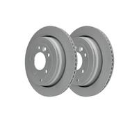 2x Disque de frein ATE 24.0120-0210.1 convient pour LAND ROVER