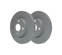 2x Disque de frein ATE 24.0120-0219.1 convient pour TOYOTA ASTON MARTIN