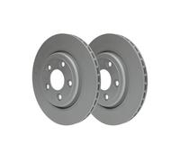 2x Disque de frein ATE 24.0120-0708.1 convient pour JAGUAR