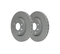 ATE Disques frein 24.0121-0106.1 2x ventilés avant, Dacia Logan/Sandero Nissan Kubistar Renault 19 I