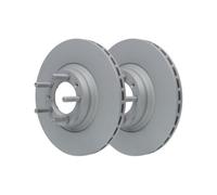 2x Disque de frein ATE 24.0122-0119.2 convient pour ALFA ROMEO FIAT