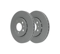 Disque de frein ATE 24.0122-0151.1 avant, ventilé, à haute teneur en carbone, 1 pièce