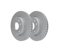 2x Disque de frein ATE 24.0122-0162.1 convient pour MERCEDES-BENZ