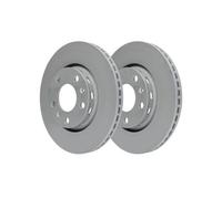 2x Disque de frein ATE 24.0122-0202.1 convient pour VAG
