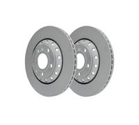 2x Disque de frein ATE 24.0122-0212.1 convient pour VAG
