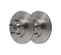 2x Disque de frein ATE 24.0122-0217.2 convient pour VOLVO