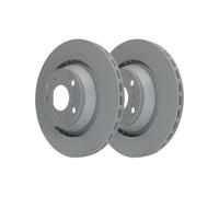 2x Disque de frein ATE 24.0122-0242.1 convient pour VAG