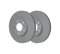 2x Disque de frein ATE 24.0122-0249.1 convient pour MAZDA
