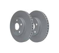 2x Disque de frein ATE 24.0122-0258.1 convient pour TOYOTA