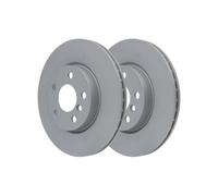 Disque de frein ATE 24.0122-0314.1 avant, ventilé, à haute teneur en carbone, 1 pièce