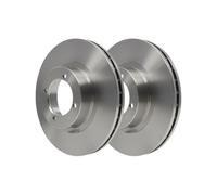 2x Disque de frein ATE 24.0123-0100.1 convient pour OPEL VAUXHALL