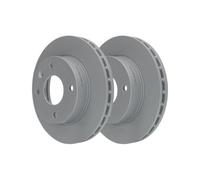 2x Disque de frein ATE 24.0124-0112.1 convient pour FORD