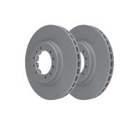 2x Disque de frein ATE 24.0124-0140.1 convient pour MITSUBISHI