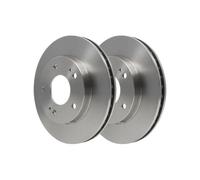 2x Disque de frein ATE 24.0124-0142.1 convient pour MITSUBISHI