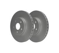 2x Disque de frein ATE 24.0124-0161.1 convient pour FORD JAGUAR
