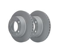 ATE 2x Disque de frein 24.0124-0190.1 Compatible avec: PORSCHE 911