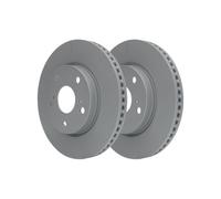 2x Disque de frein ATE 24.0125-0178.1 convient pour TOYOTA LEXUS