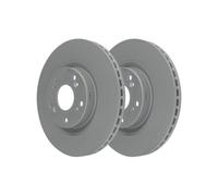 Disque de frein ATE 24.0125-0182.1 avant, ventilé, 1 pièce