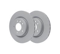 2x Disque de frein ATE 24.0125-0229.1 convient pour LAND ROVER