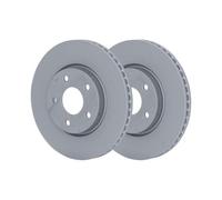 2x Disque de frein ATE 24.0125-0236.1 convient pour FORD