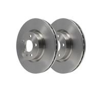 2x Disque de frein ATE 24.0126-0114.1 convient pour FIAT