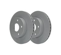 2x Disque de frein ATE 24.0126-0130.1 convient pour JEEP