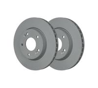 2x Disque de frein ATE 24.0126-0157.1 convient pour HYUNDAI